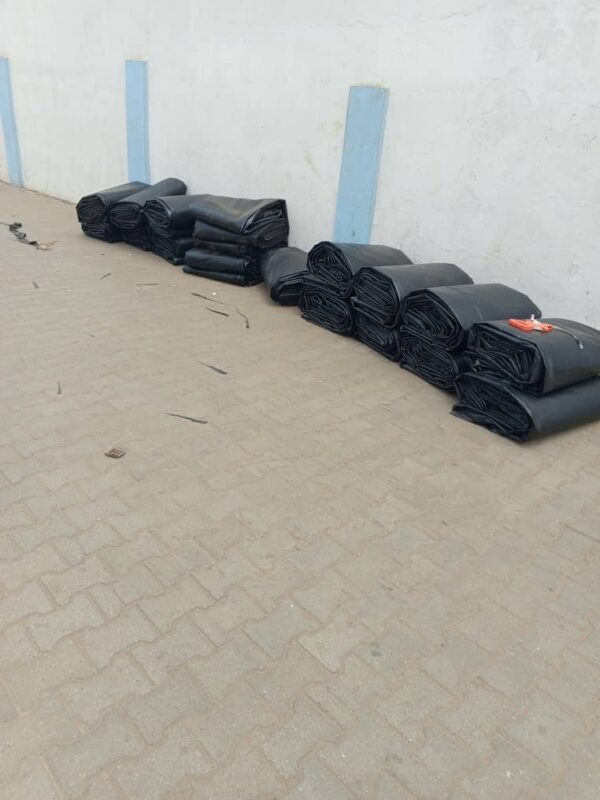 Tarpaulin for fish pond and poultry