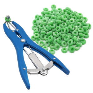 Castration tool with bands