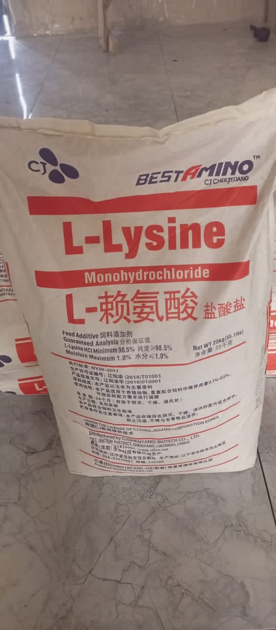 High quality Lysine for feed formulation