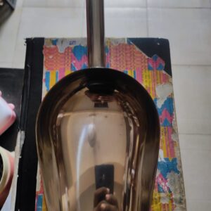 Big metal feed scoop