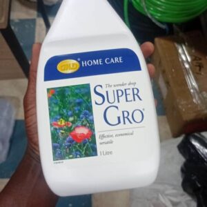 1L Super Gro Liquid Fertilizer – Organic Farm Booster / Plant Growth Enhancer / Soil Conditioner & Foliar Fertilizer / Crop Yield Improver / Multipurpose Agricultural Growth Solution