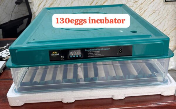130 Egg Capacity Incubator for Poultry, Chicken & Duck Eggs