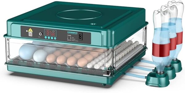 72-Egg Capacity Incubator for Poultry, Chicken & Duck Eggs