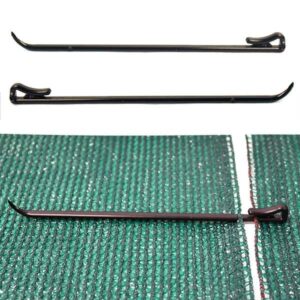 Shade net locker pins